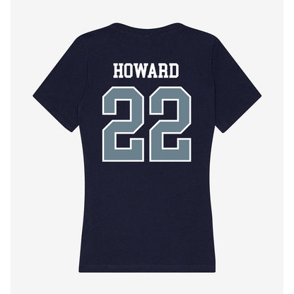 Howard - NCAA Women's Volleyball : Corinne Howard - Women's V-Neck T-Shirt-1