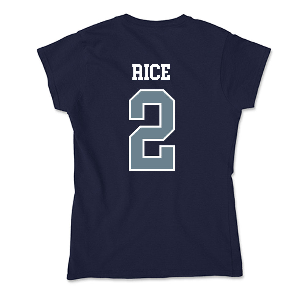 Howard - NCAA Men's Soccer : Deuce Rice - Soft Style Women’s T-Shirt-1