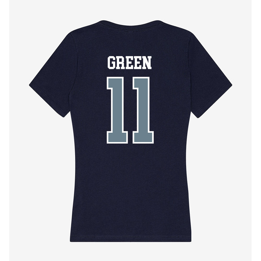 Howard - NCAA Football : Kedrick Green - Women's V-Neck T-Shirt-1