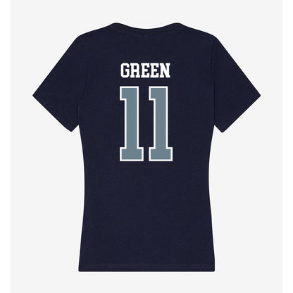 Howard - NCAA Football : Kedrick Green - Women's V-Neck T-Shirt-1