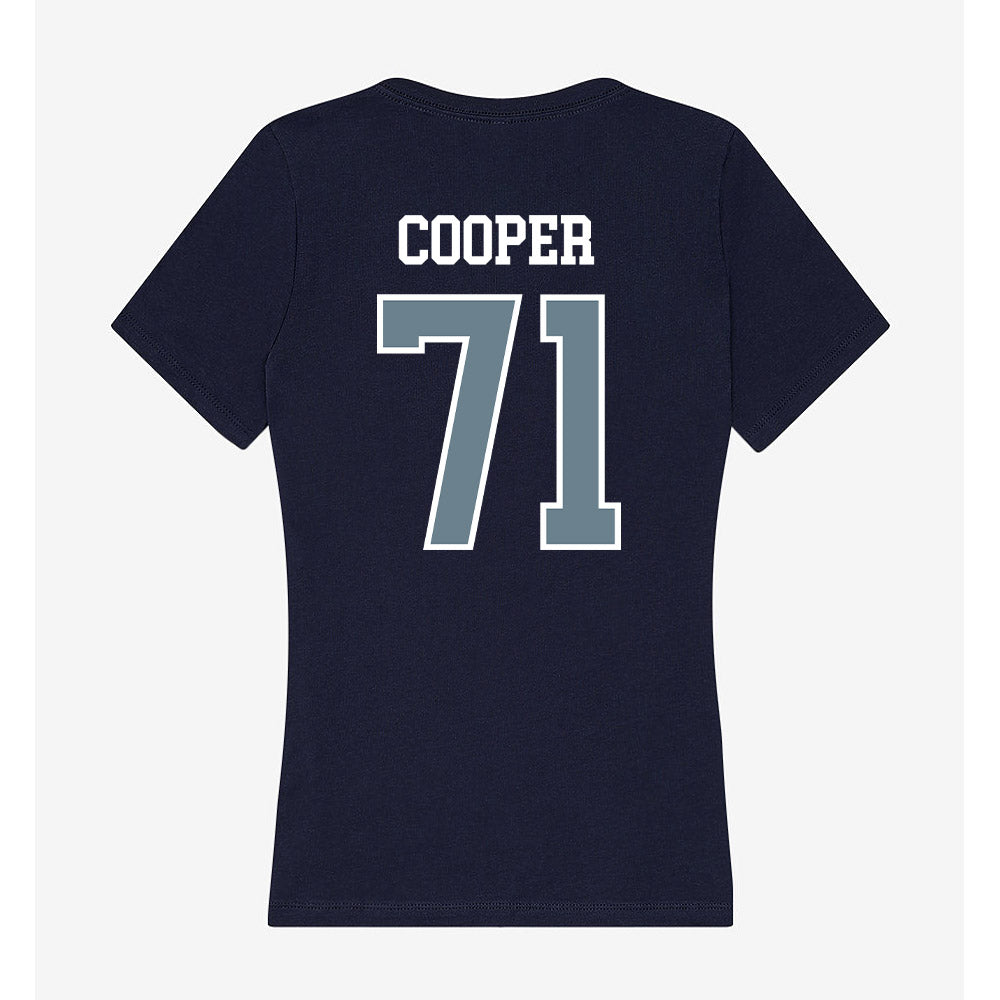 Howard - NCAA Football : Zaire Cooper - Women's V-Neck T-Shirt-1