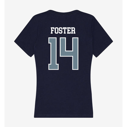 Howard - NCAA Softball : Emma Foster - Women's V-Neck T-Shirt-1