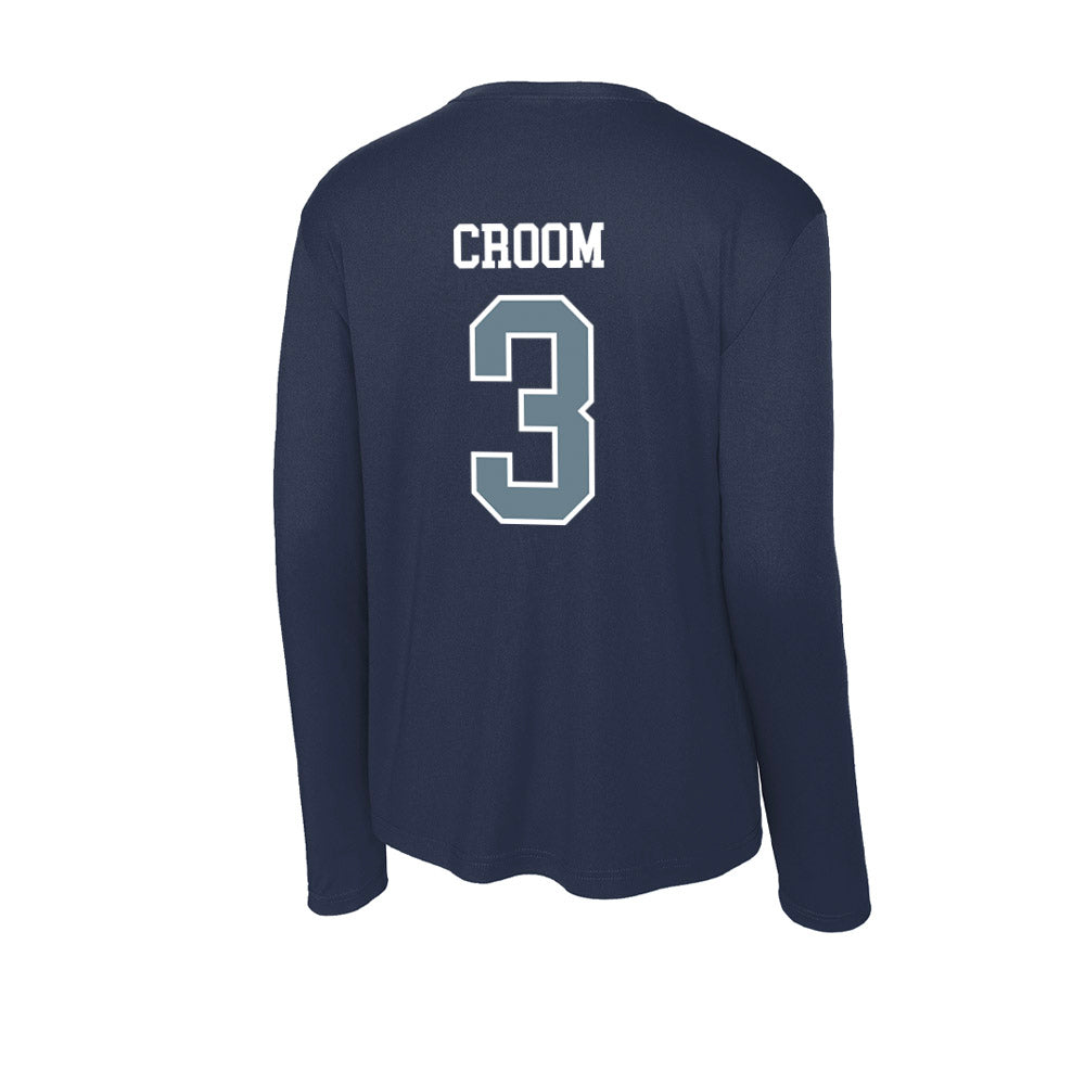 Howard - NCAA Women's Lacrosse : Leah Croom - Activewear Long Sleeve T-Shirt-1