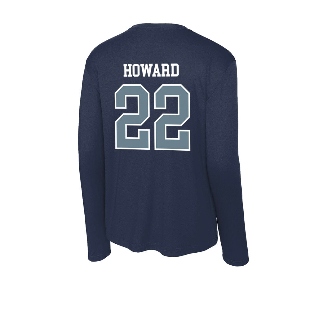 Howard - NCAA Women's Volleyball : Corinne Howard - Activewear Long Sleeve T-Shirt-1