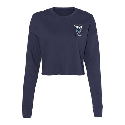 Howard - NCAA Women's Lacrosse : Sawyer Walker - Women's Cropped Crew Fleece-0
