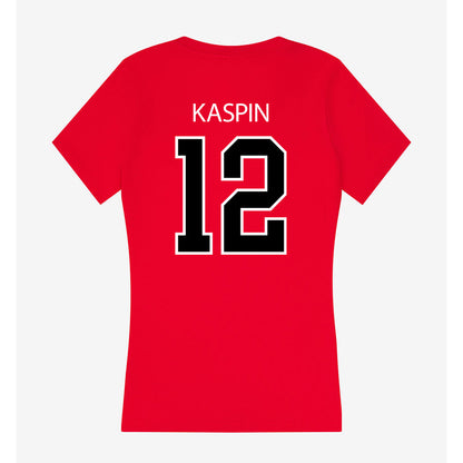 Marist - NCAA Men's Soccer : Ben Kaspin - Women's V-Neck T-Shirt-1