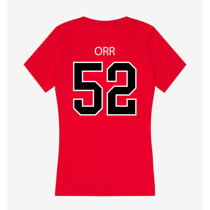 Marist - NCAA Baseball : Riley Orr - Women's V-Neck T-Shirt-1