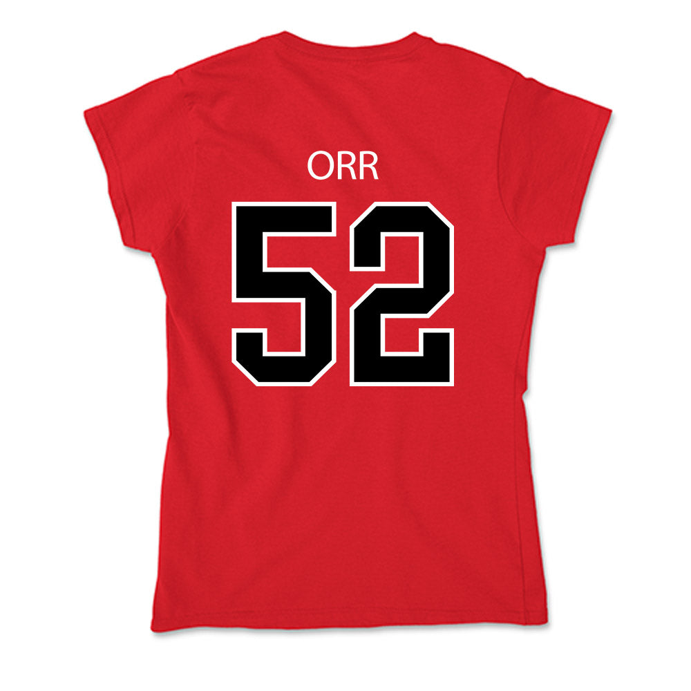 Marist - NCAA Baseball : Riley Orr - Soft Style Women’s T-Shirt-1