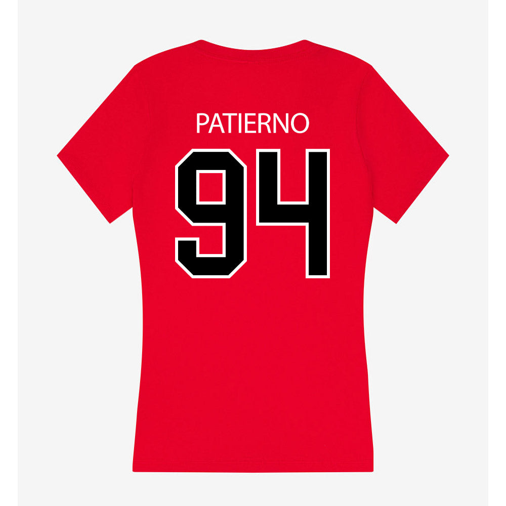 Marist - NCAA Football : Joey Patierno - Women's V-Neck T-Shirt-1