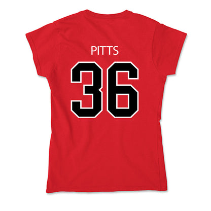 Marist - NCAA Football : Corey Pitts - Soft Style Women’s T-Shirt-1
