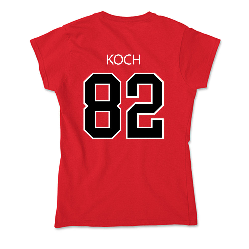Marist - NCAA Football : Lawson Koch - Soft Style Women’s T-Shirt-1