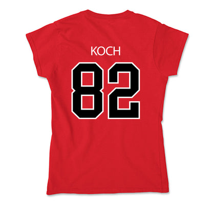 Marist - NCAA Football : Lawson Koch - Soft Style Women’s T-Shirt-1