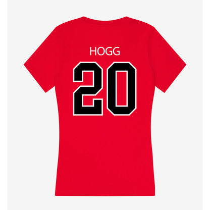 Marist - NCAA Men's Soccer : Ronan Hogg - Women's V-Neck T-Shirt-1