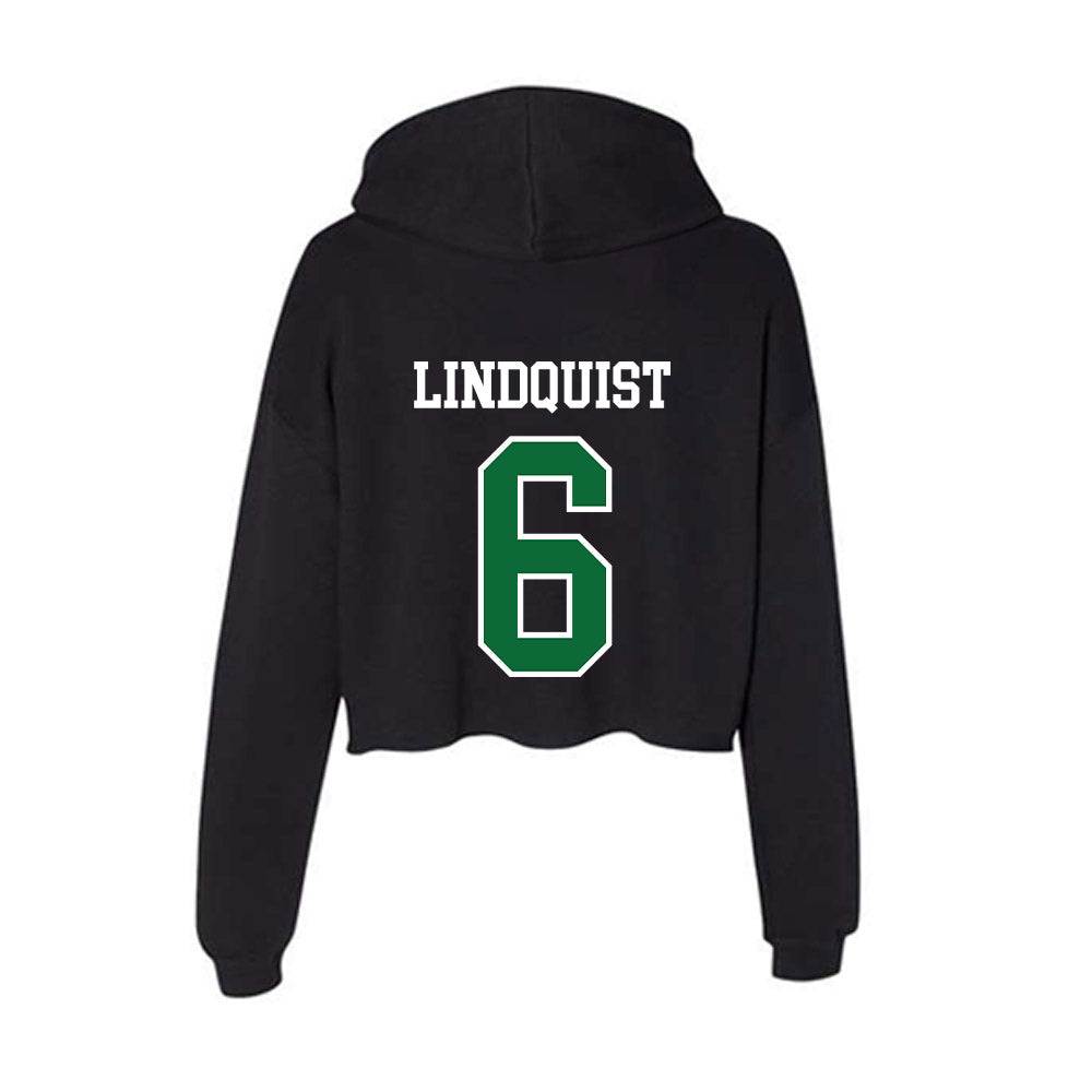 UW Parkside - NCAA Baseball : Jackson Lindquist - Women's Crop Fleece Hoodie-1
