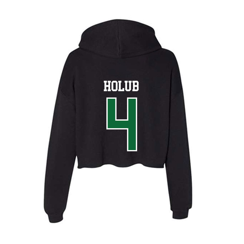 UW Parkside - NCAA Softball : Megan Holub - Women's Crop Fleece Hoodie-1