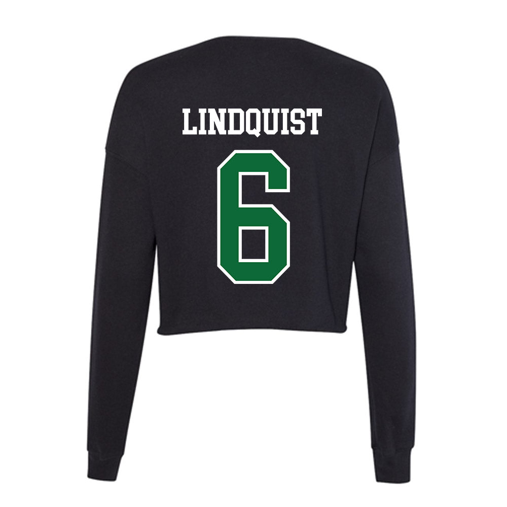 UW Parkside - NCAA Baseball : Jackson Lindquist - Women's Cropped Crew Fleece-5