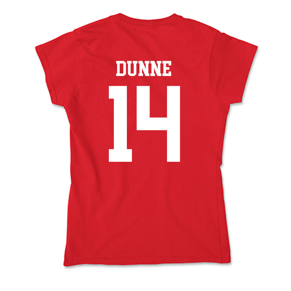 MSUM - NCAA Softball : Riley Dunne - Soft Style Women’s T-Shirt-1