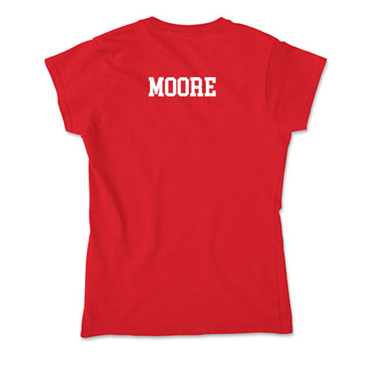MSUM - NCAA Women's Swimming & Diving : Maggie Moore - Soft Style Women’s T-Shirt-1