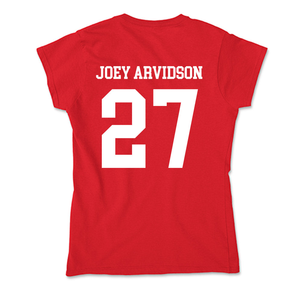 MSUM - NCAA Football : Joey Arvidson Joey Arvidson - Soft Style Women’s T-Shirt-1
