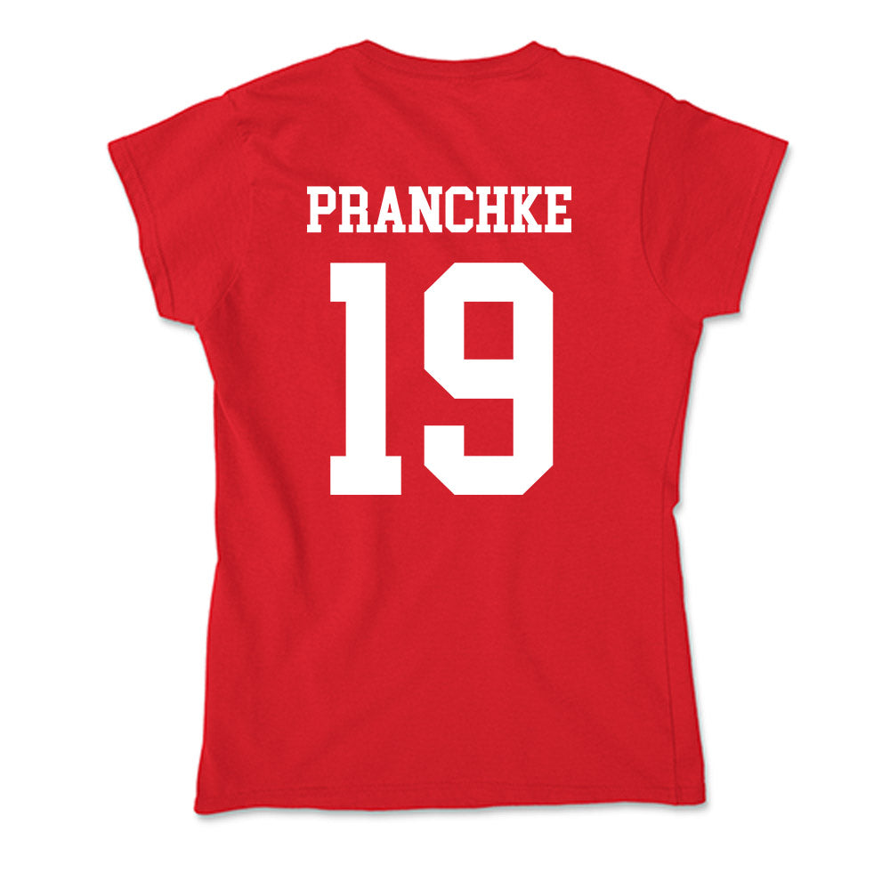 MSUM - NCAA Softball : Teagan Pranchke - Soft Style Women’s T-Shirt-1