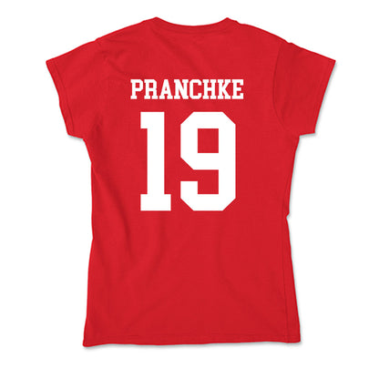 MSUM - NCAA Softball : Teagan Pranchke - Soft Style Women’s T-Shirt-1