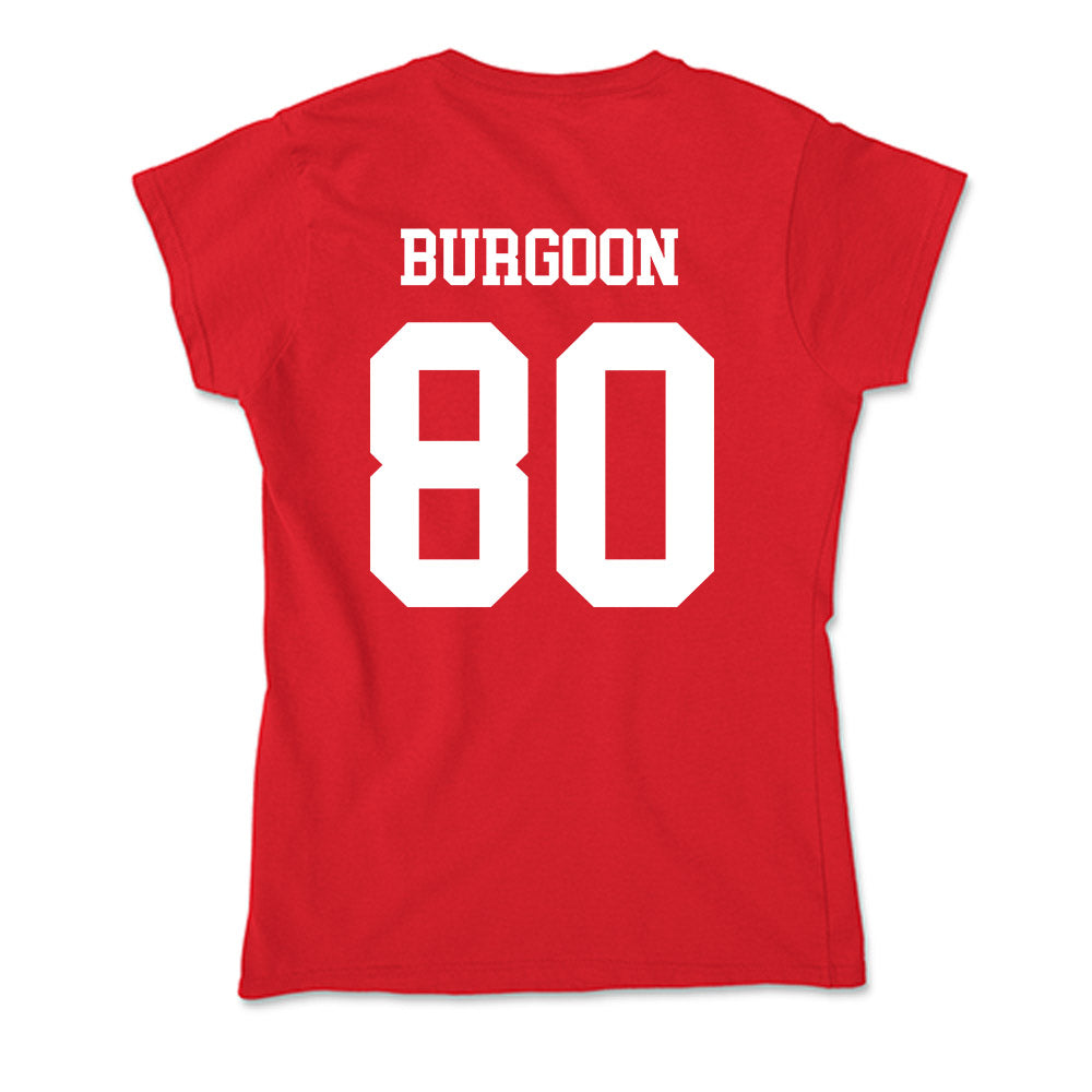 MSUM - NCAA Football : Ty Burgoon - Soft Style Women’s T-Shirt-1