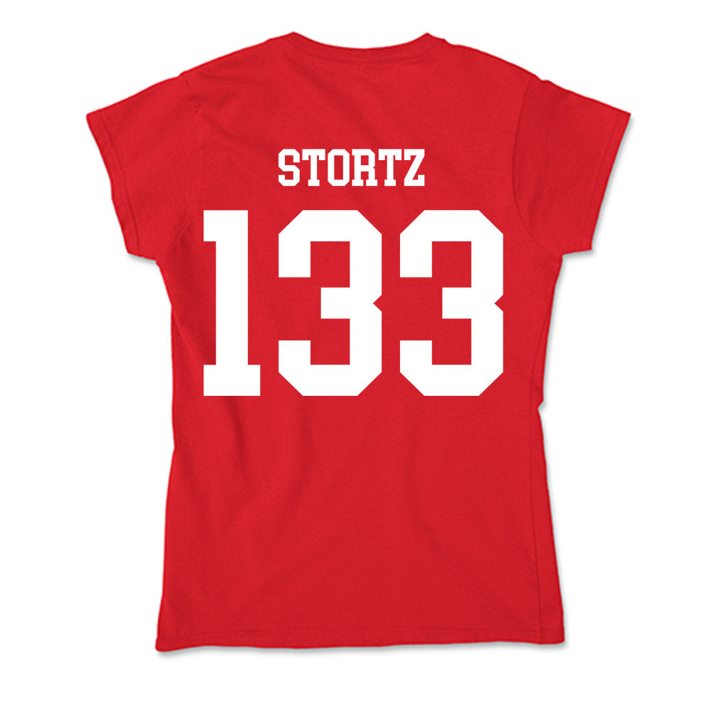 MSUM - NCAA Wrestling : Cash Stortz - Soft Style Women’s T-Shirt-1