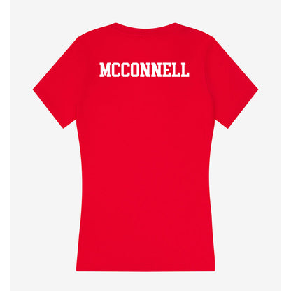 MSUM - NCAA Women's Track & Field : Kaitlyn McConnell - Women's V-Neck T-Shirt-1