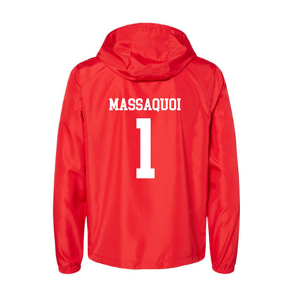 MSUM - NCAA Women's Basketball : Grace Massaquoi - Windbreaker-1