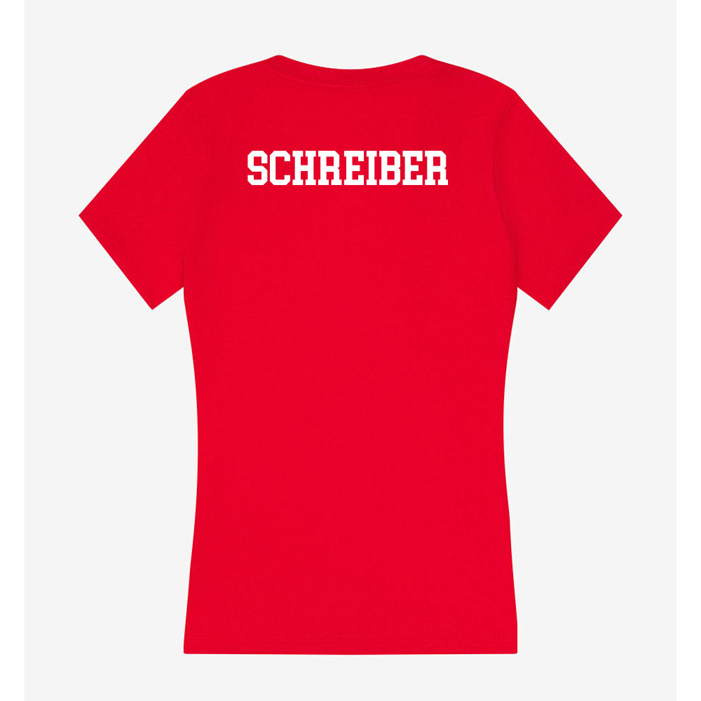 MSUM - NCAA Women's Track & Field : McKenna Schreiber - Women's V-Neck T-Shirt-1