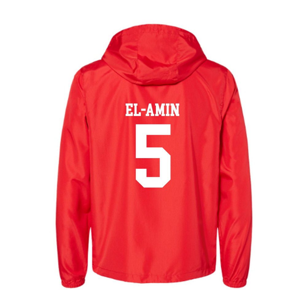 MSUM - NCAA Men's Basketball : Isa El-Amin - Windbreaker-1