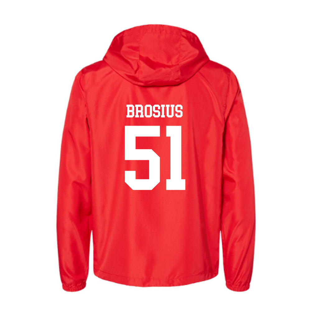 MSUM - NCAA Football : Jacob Brosius - Windbreaker-1