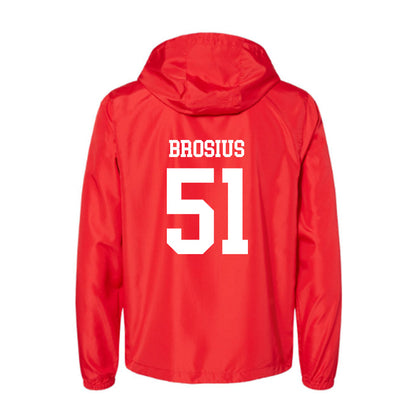 MSUM - NCAA Football : Jacob Brosius - Windbreaker-1