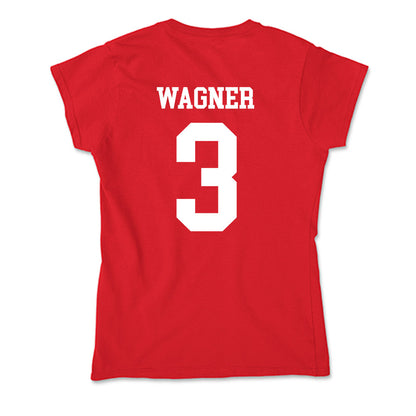 MSUM - NCAA Women's Basketball : Adie Wagner - Soft Style Women’s T-Shirt-1