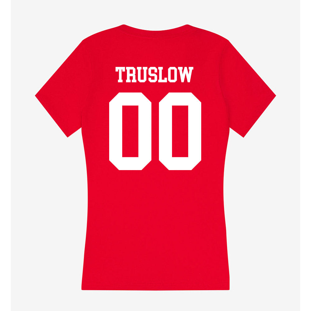 MSUM - NCAA Women's Soccer : Rylee Truslow - Women's V-Neck T-Shirt-1