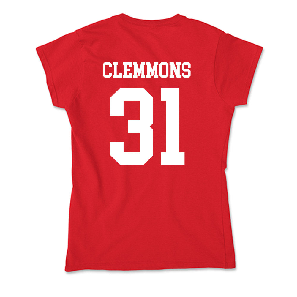 MSUM - NCAA Softball : Teagan Clemmons - Soft Style Women’s T-Shirt-1