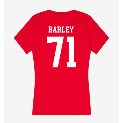 MSUM - NCAA Softball : Isabella Barley - Women's V-Neck T-Shirt-1
