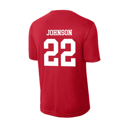 MSUM - NCAA Women's Basketball : Terryn Johnson - Activewear T-Shirt-1