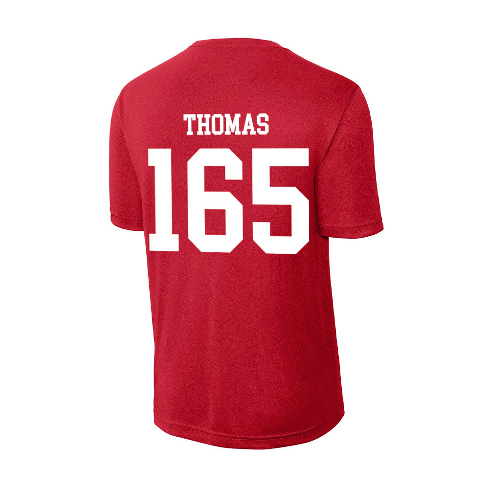 MSUM - NCAA Wrestling : Jacob Thomas - Activewear T-Shirt-1