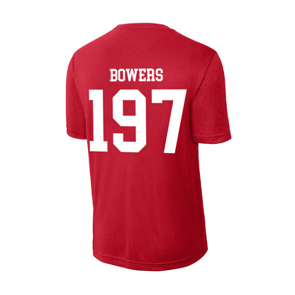 MSUM - NCAA Wrestling : Burak Bowers - Activewear T-Shirt-1