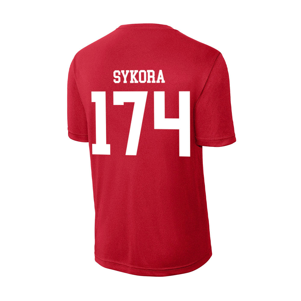 MSUM - NCAA Wrestling : Anthony Sykora - Activewear T-Shirt-1