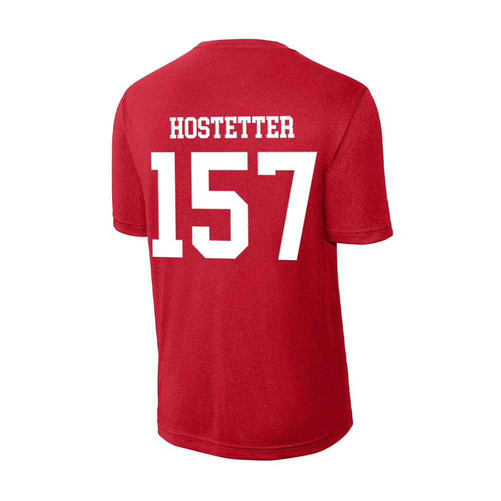 MSUM - NCAA Wrestling : Gunner Hostetter - Activewear T-Shirt-1