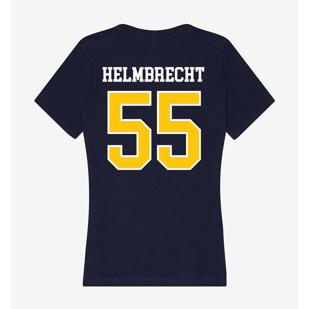 Coppin State - NCAA Baseball : Brett Helmbrecht - Women's V-Neck T-Shirt-1