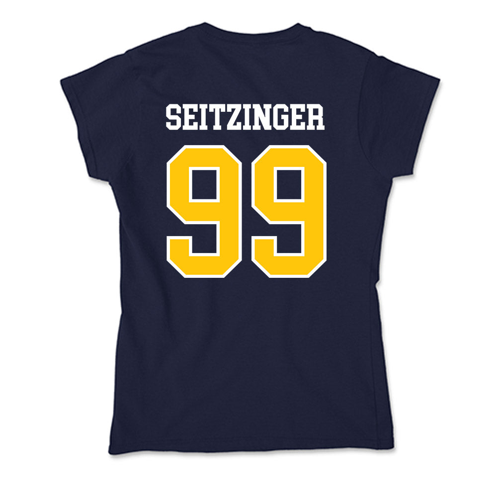 Coppin State - NCAA Baseball : Micah Seitzinger - Soft Style Women’s T-Shirt-1