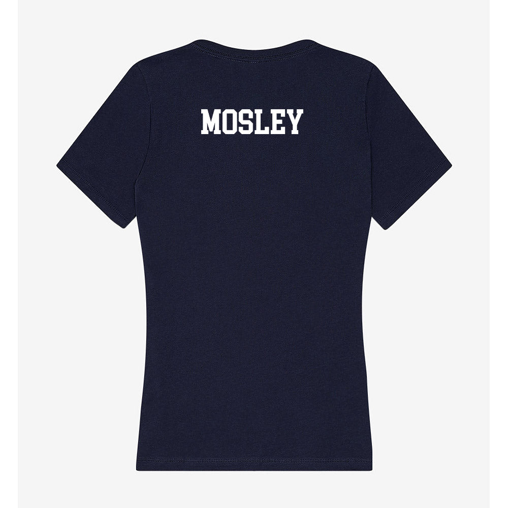 Coppin State - NCAA Men's Track & Field : Taylor Mosley - Women's V-Neck T-Shirt-1