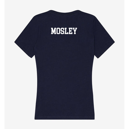 Coppin State - NCAA Men's Track & Field : Taylor Mosley - Women's V-Neck T-Shirt-1