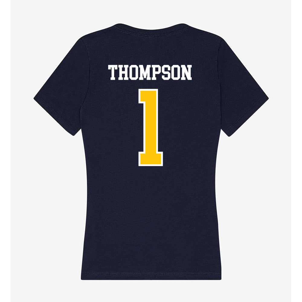 Coppin State - NCAA Baseball : Bryce Thompson - Women's V-Neck T-Shirt-1