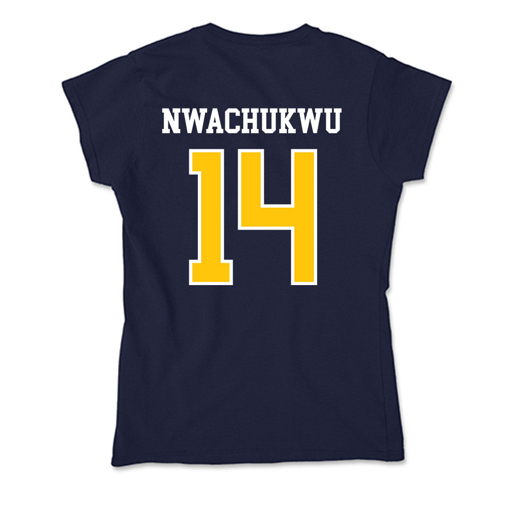 Coppin State - NCAA Women's Basketball : Princess Nwachukwu - Soft Style Women’s T-Shirt-1