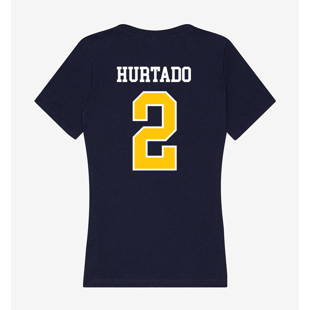 Coppin State - NCAA Baseball : AJ Hurtado - Women's V-Neck T-Shirt-1