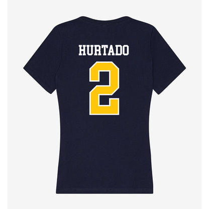 Coppin State - NCAA Baseball : AJ Hurtado - Women's V-Neck T-Shirt-1